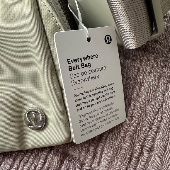 NWT Lululemon Everyday Belt Bag 1L - Raw Linen/Beige - Picture 4 of 4